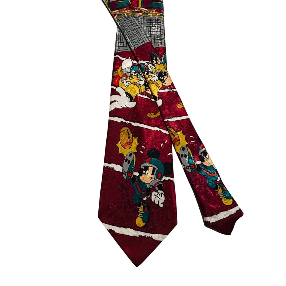 Vintage Disney Mickey Unlimited Tie 3.75